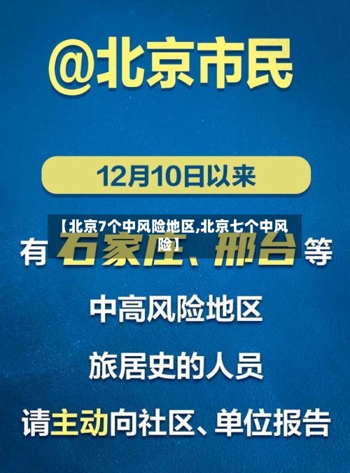 【北京7个中风险地区,北京七个中风险】