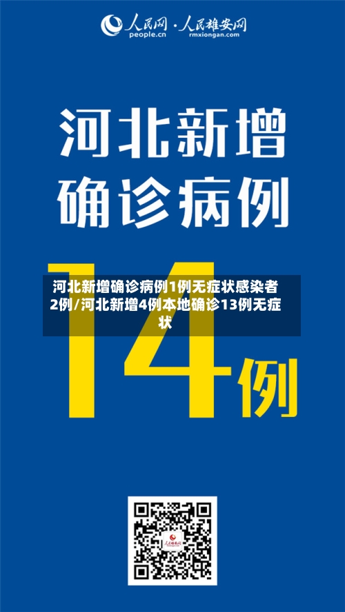 河北新增确诊病例1例无症状感染者2例/河北新增4例本地确诊13例无症状-第3张图片