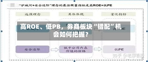 高ROE	、低PB，券商板块“错配”机会如何把握？-第2张图片