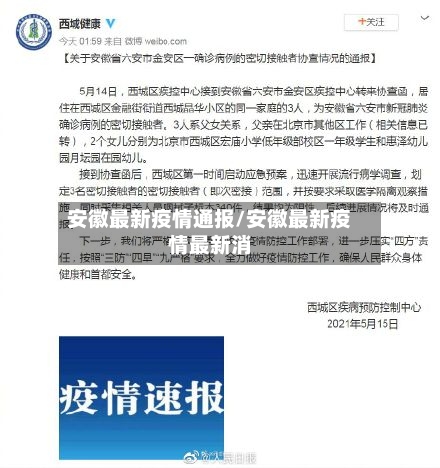 安徽最新疫情通报/安徽最新疫情最新消-第2张图片